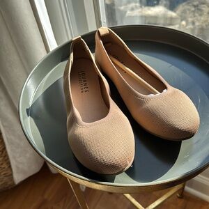 Journey Collection 10WD MARYANN KNIT FABRIC BALLET FLATS neutral - like Rothy’s!